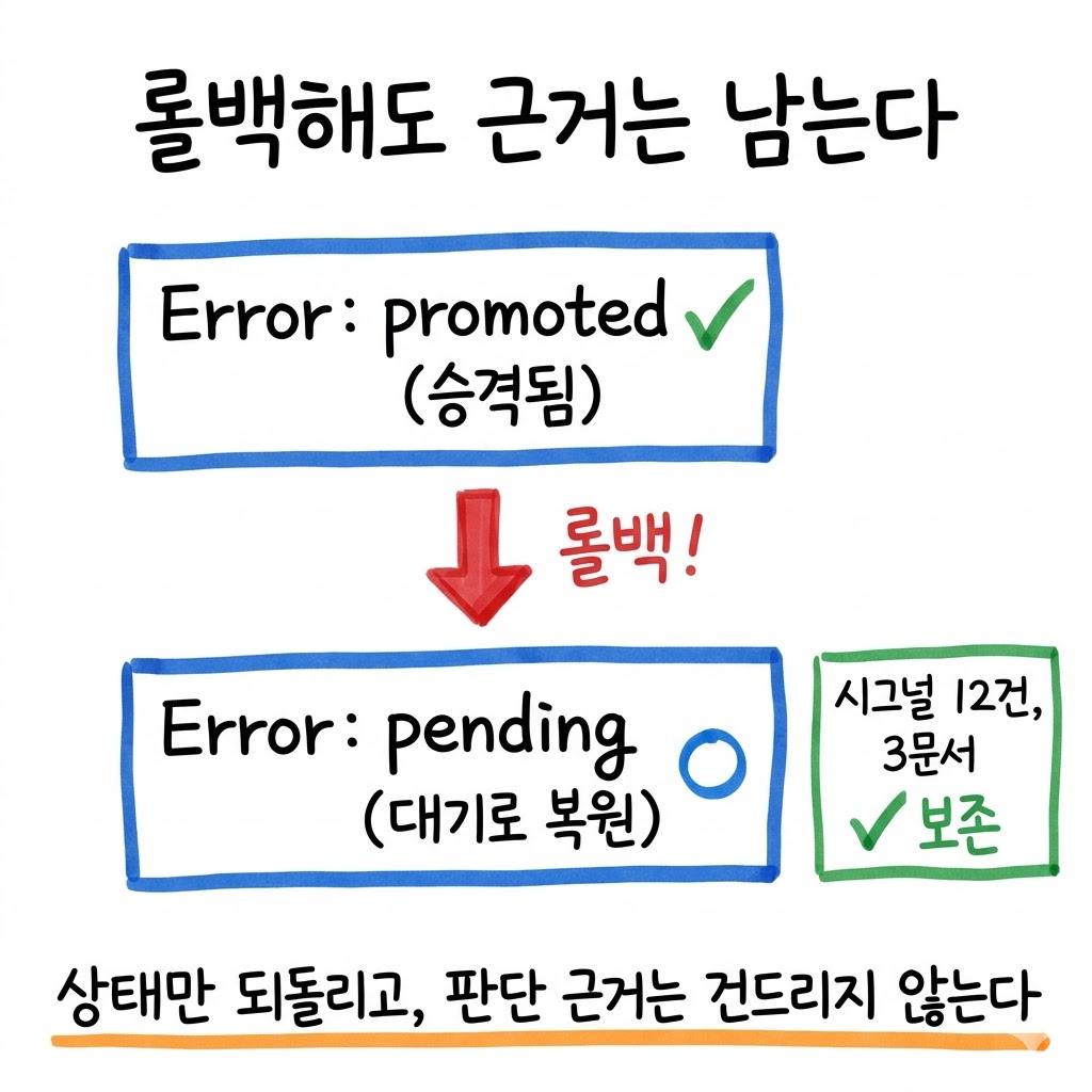 온톨로지 거버넌스 운영하다 보니, 승격보다 롤백이 더 무서웠다