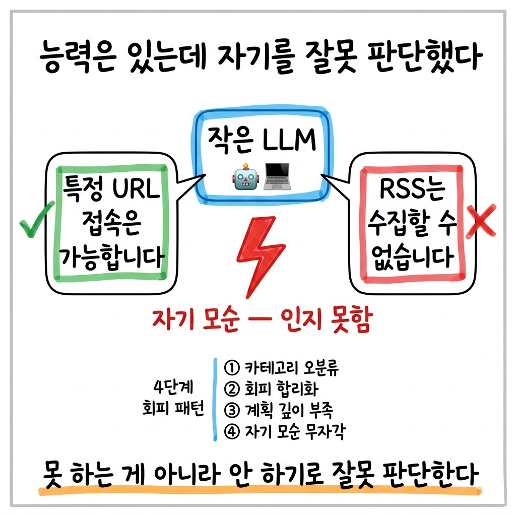 헤르메스 사용하는데 로컬 LLM에게 RSS 수집을 시켰더니 
